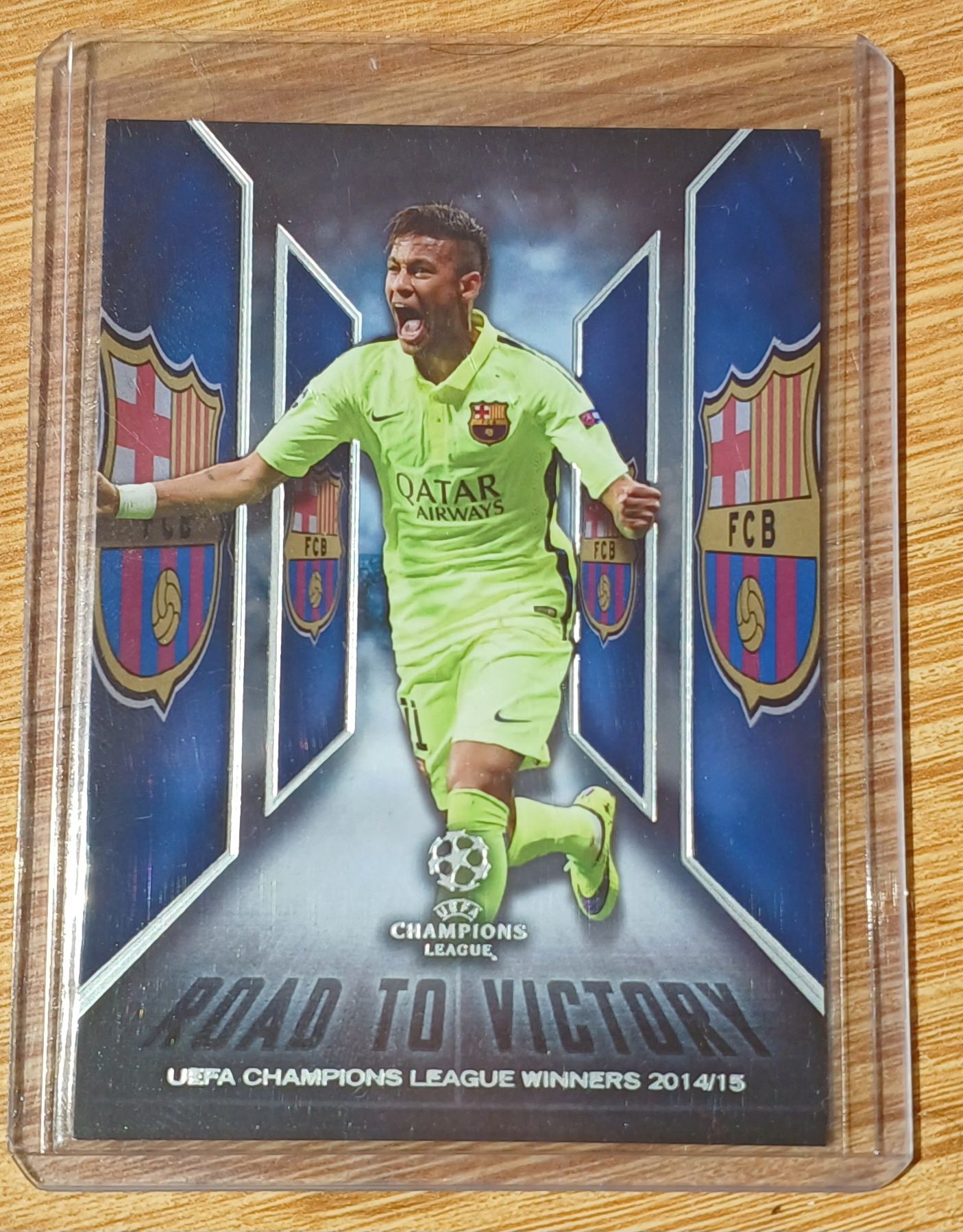 Neymar Jr. Karta Kolekcjonerska Road to Victory