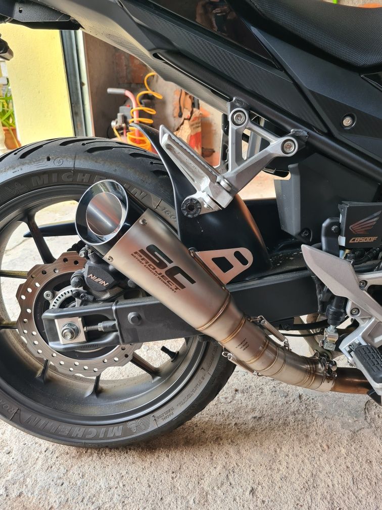 Ponteira escape SC Project Honda cb500F