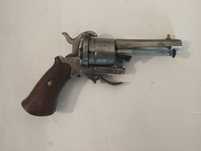 Revólver Pinfire Tipo Lefauchaux 1860.
