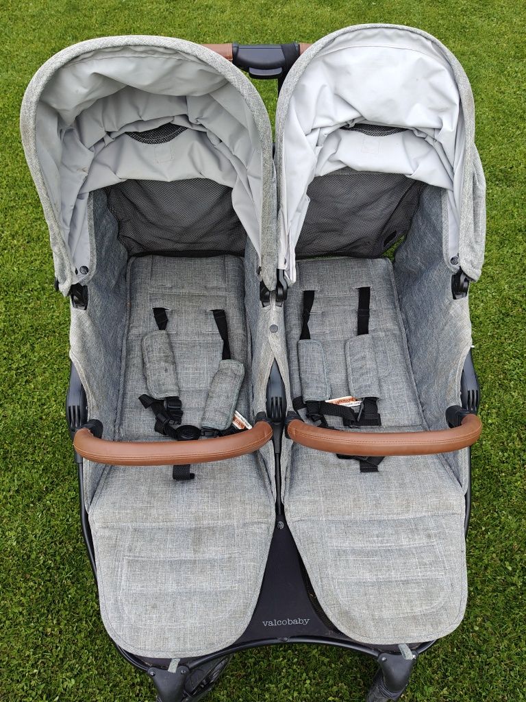 Wózek podwójny, dla blizniaków,dzieci rok po roku, Valco Baby Snap Duo