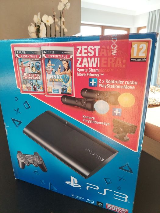 Konsola PS3 Sony Playstation Move Gry Zestaw dla dzieci