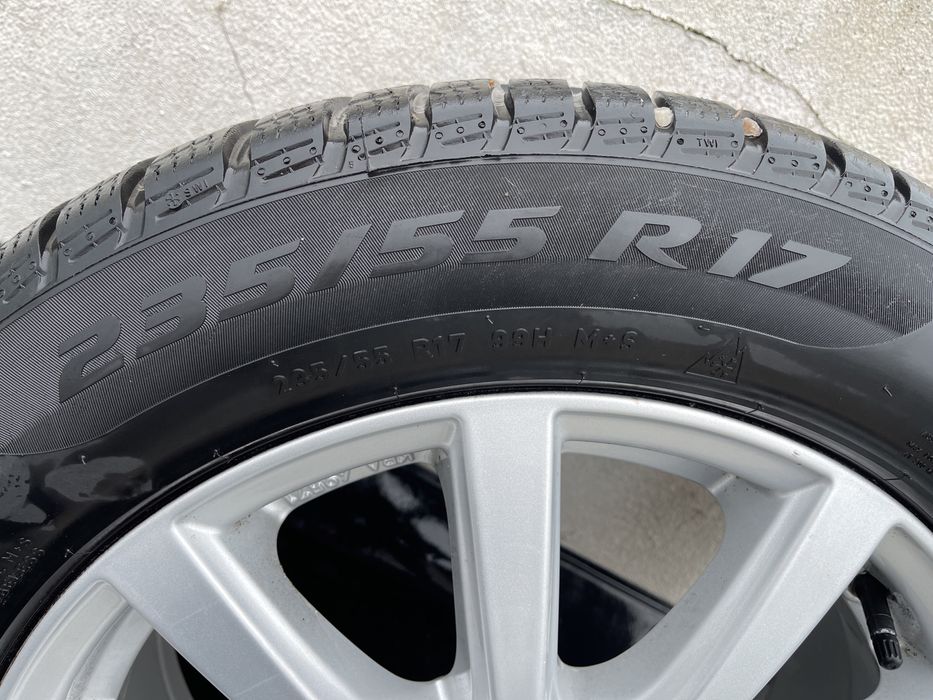 Jantes liga leve 17" Furação 5 X 108