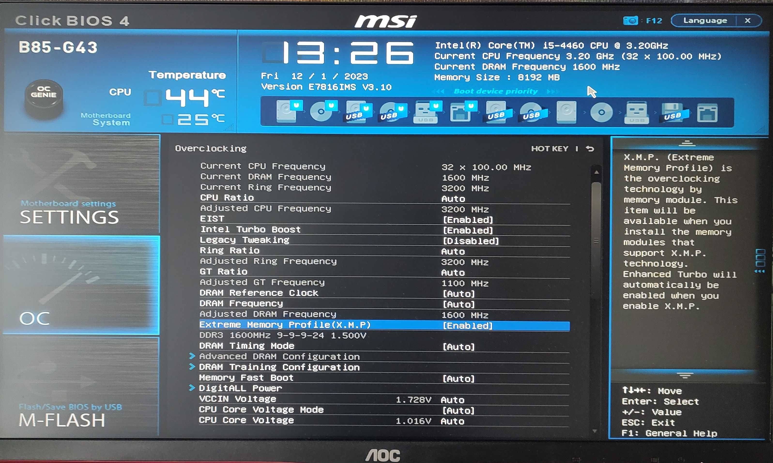Płyta główna ATX MSI B85-G43 LGA1150