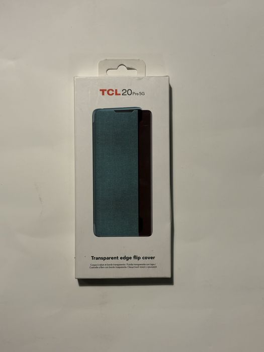 Capa transparente com flip cover TCL 20 pro 5G
