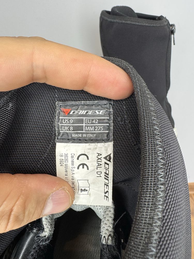 Sportowe Buty Motocyklowe Dainese 42 Axial D1 Carbon Alpinestars Shima
