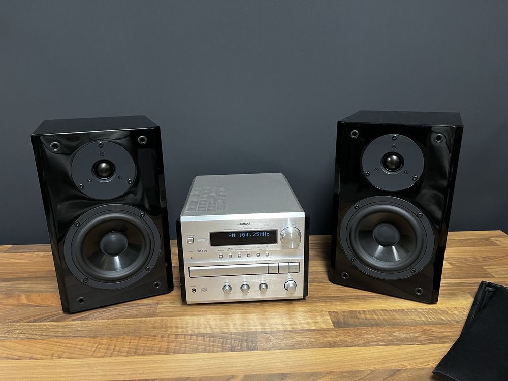 Yamaha CRX-E300, NX-E800 - zestaw Pianocraft kolumny, amplituner CD