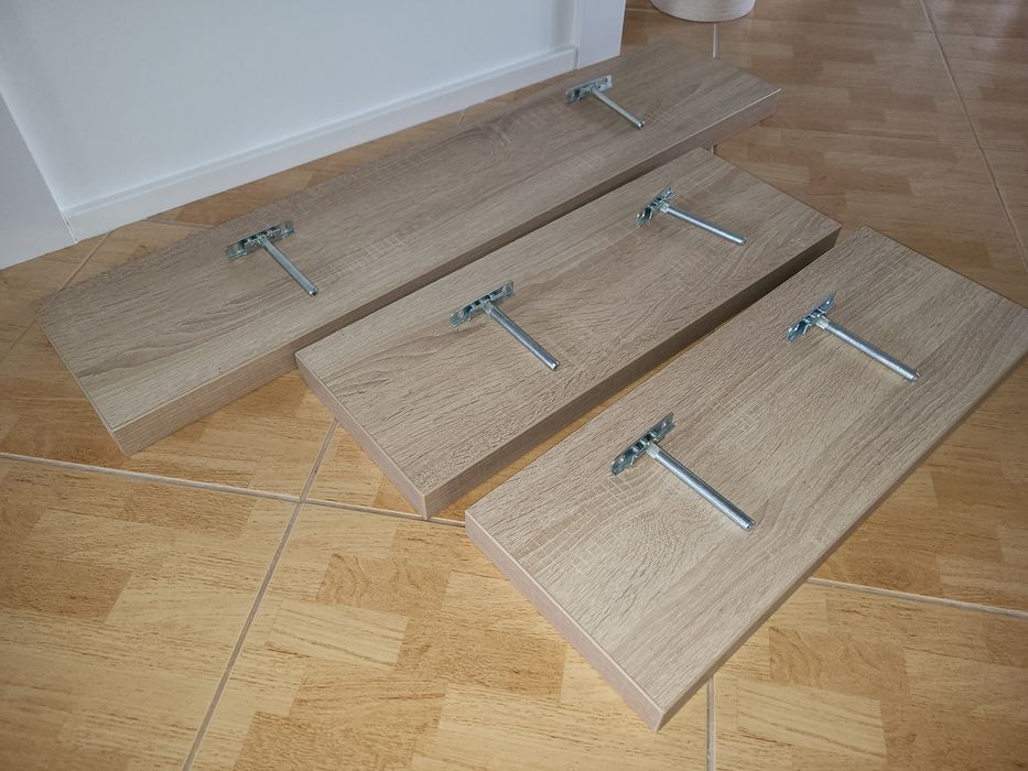 Półki ścienne dąb sonoma