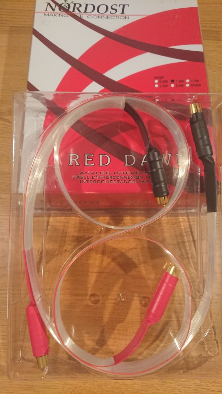Nordost Red Dawn 2 x 1.0m interkonekt RCA