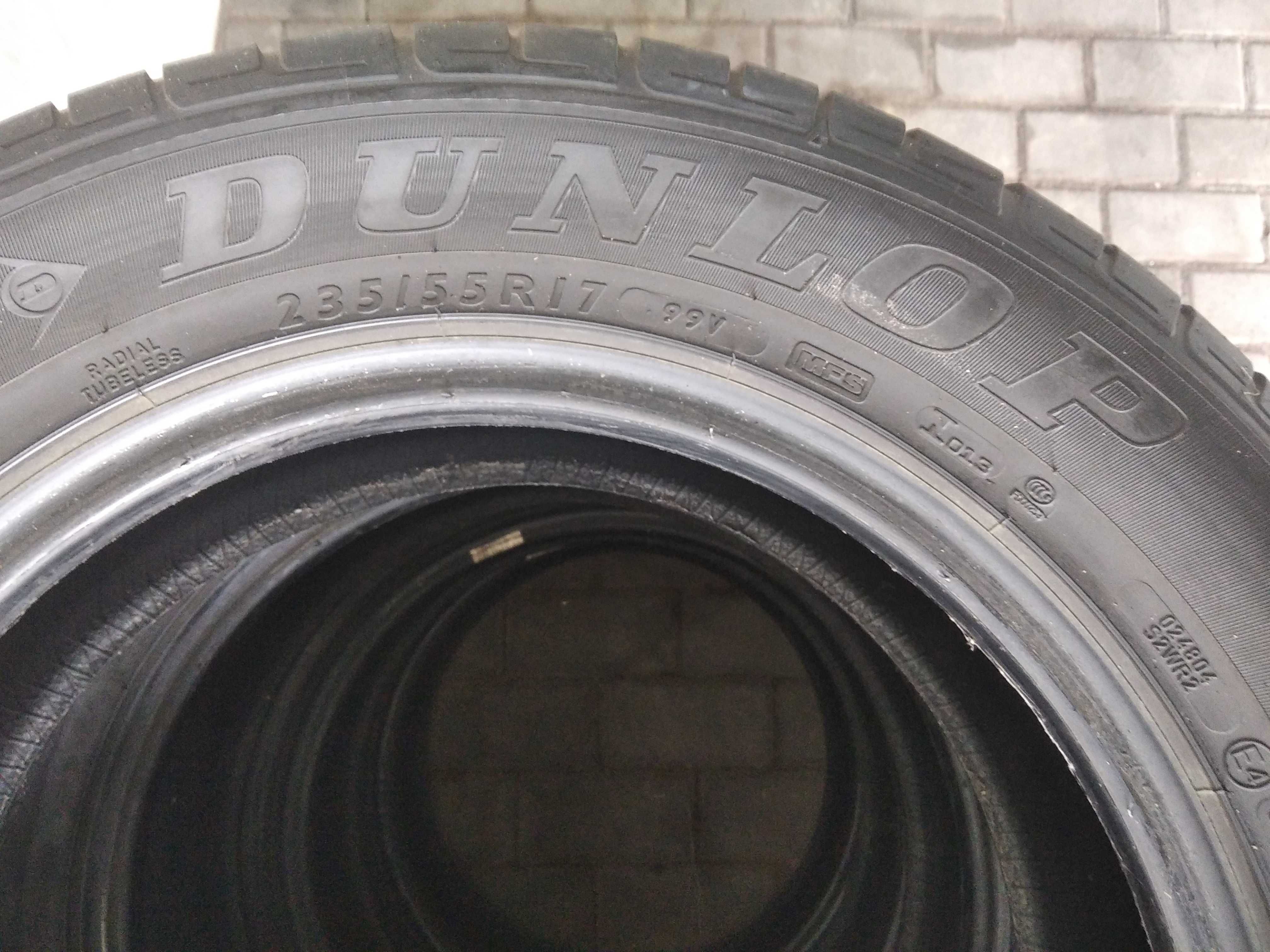2x Dunlop SP sport 01  235/55R17 99 V