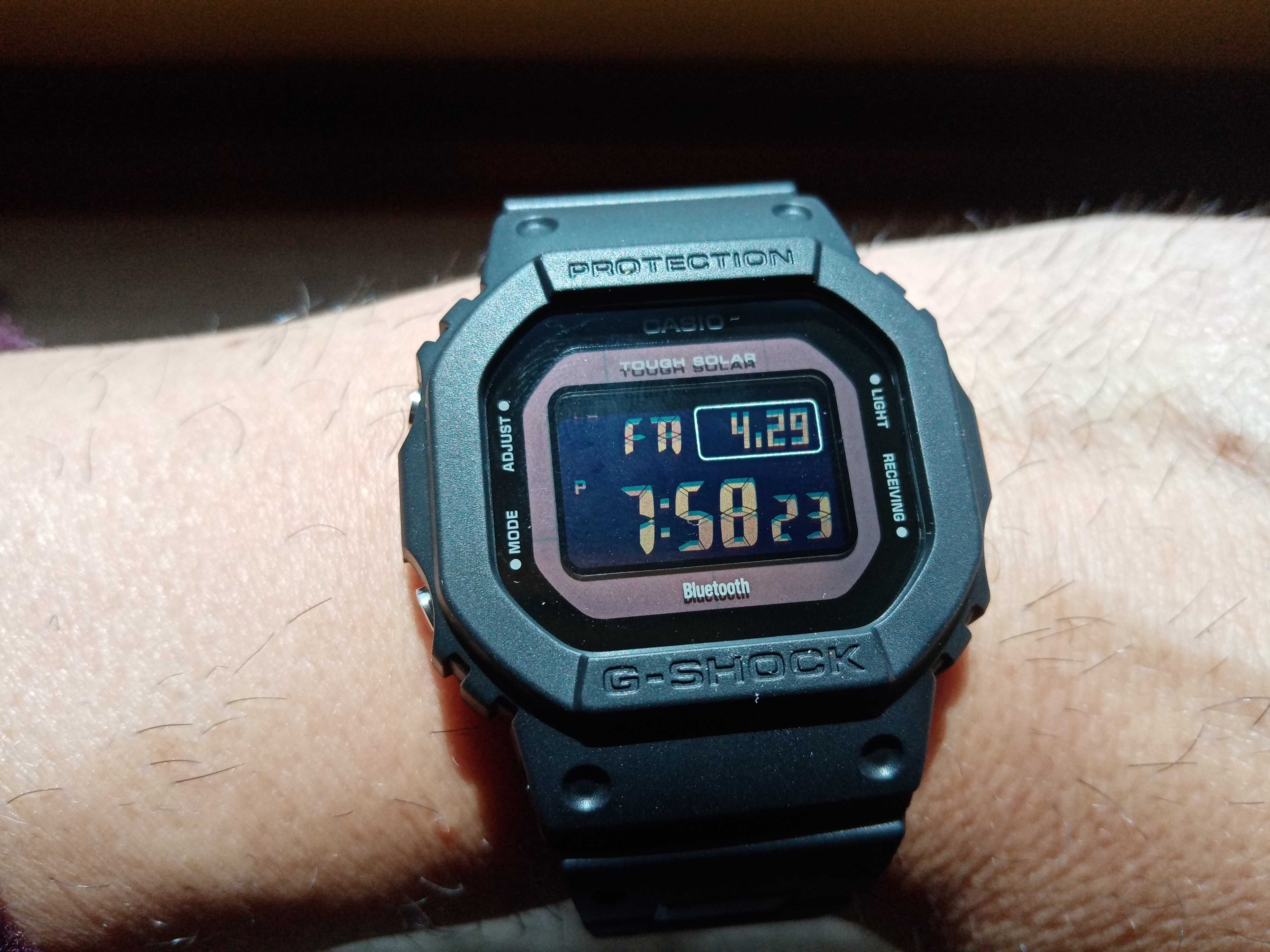 Casio G-Shock GW-B5600BC All Black Solar/Bluetooth - Novo e Original