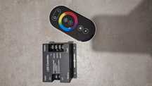 Controlador de fitas LED a 12 ou a 24V. Fitas de LED RGB