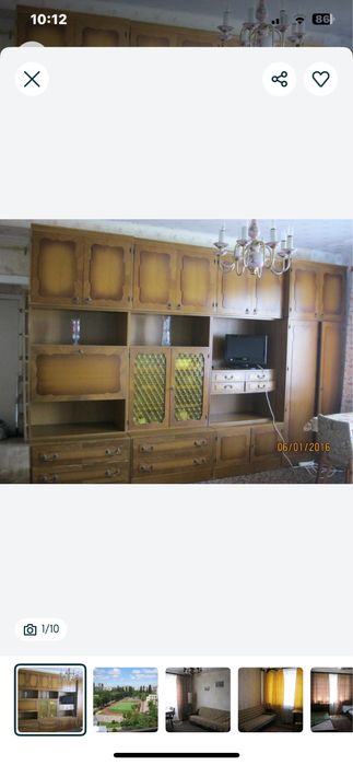 Сдам 3 комнатную квартиру на Русановке , 8 этаж кирпичный распашонка,