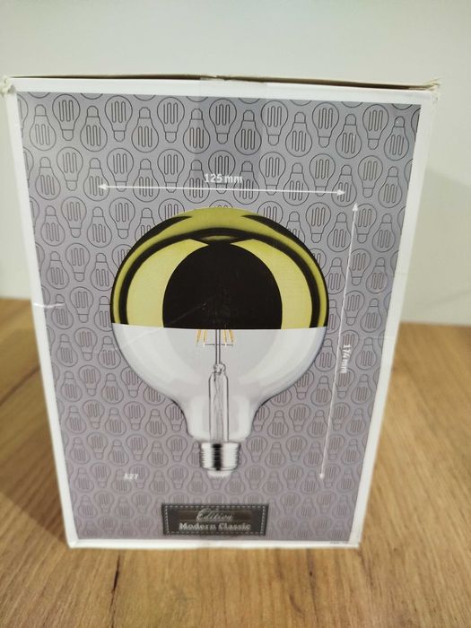 Paulmann Żarówka ściemnialna 6,5 W 600 lm 230 V LED złoty lustrzany