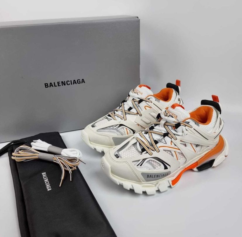 Balenciaga Track White Orange