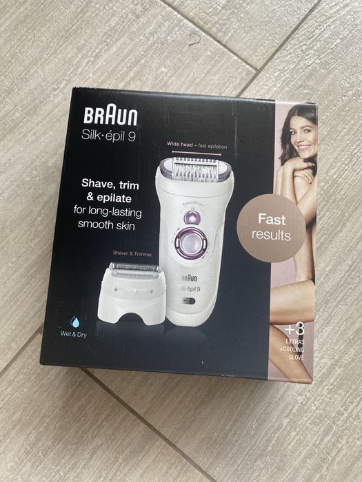 Епілятор, Эпилятор Braun Silk-épil 9