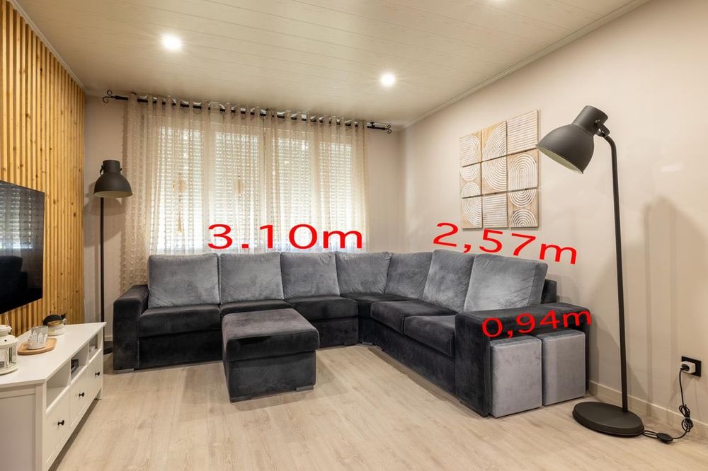 Vendo Sofá preto em L