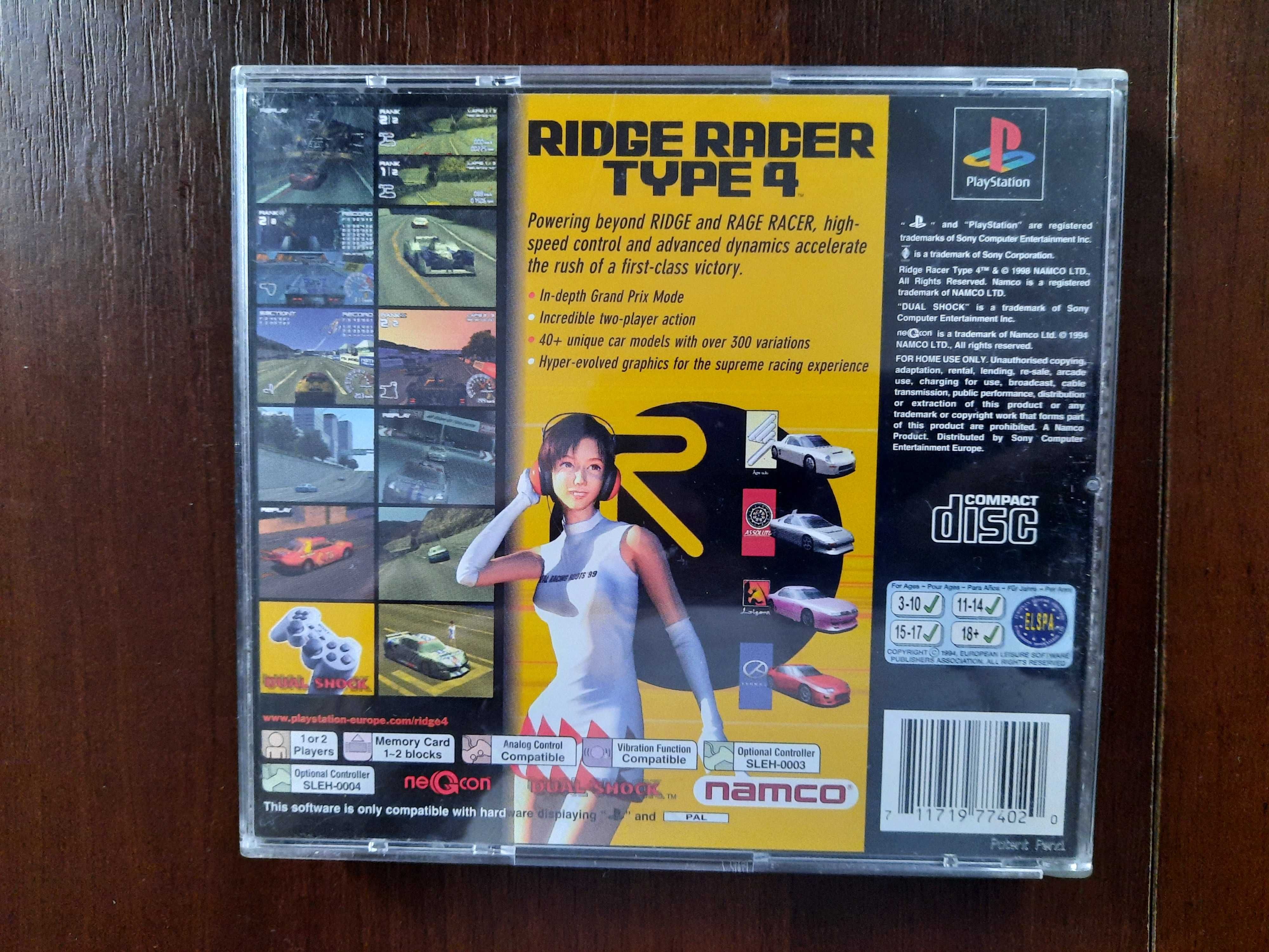 Ridge Racer Type 4 PSX ps1