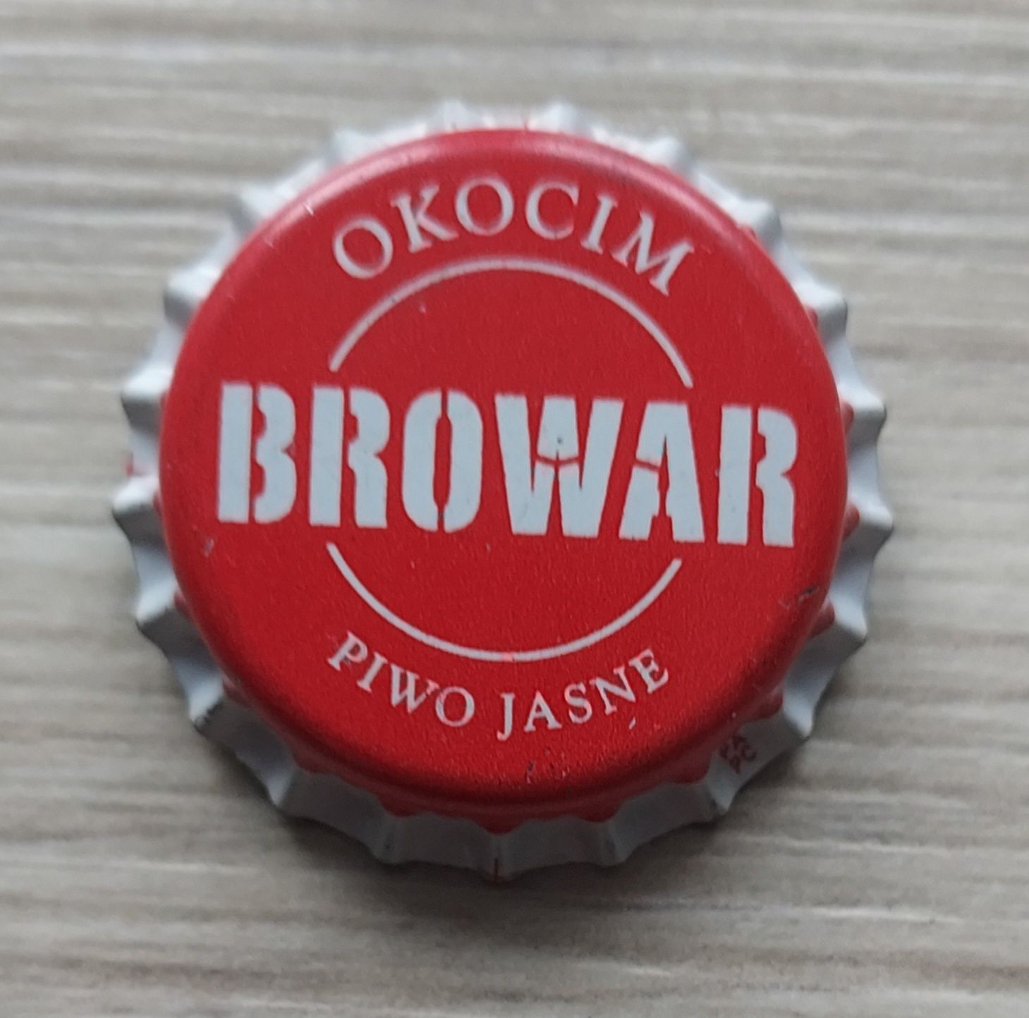 Odznaka kapsel Browar Okocim