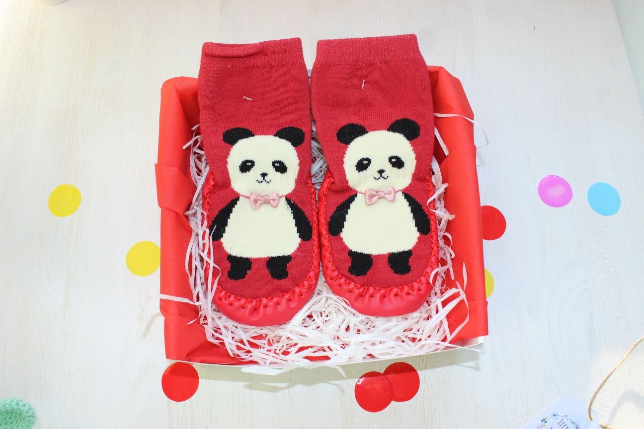 Детские тапочки - носочки для малыша тёплые и летние
