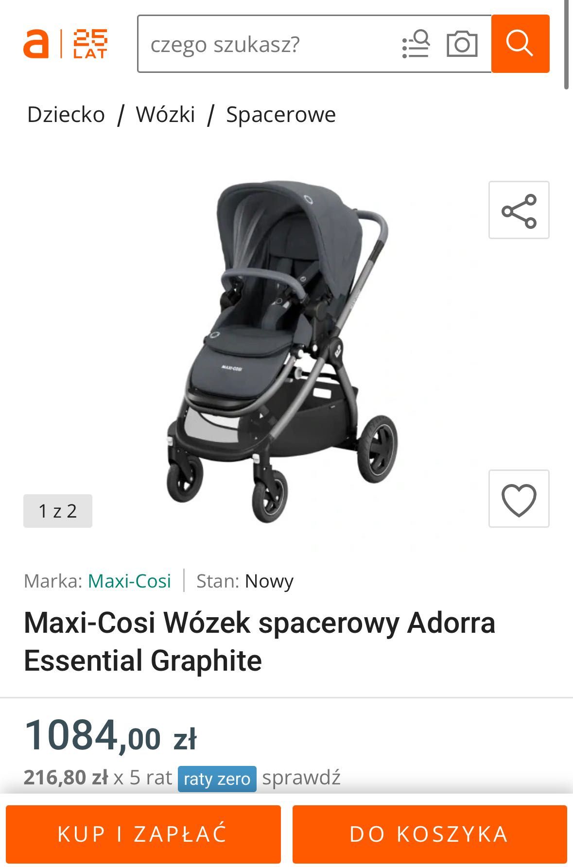 Wózek spacerowy Maxi-Cosi