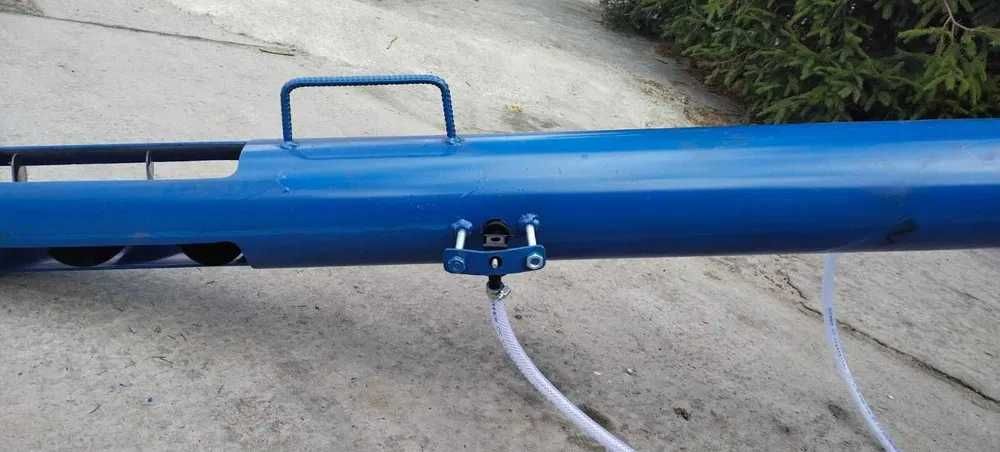 Шнек для зерна 133*2000, погрузчик шнековый, протравитель зерна