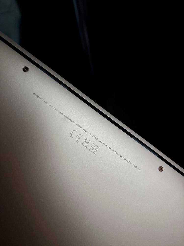 MacBook Air 13” gold