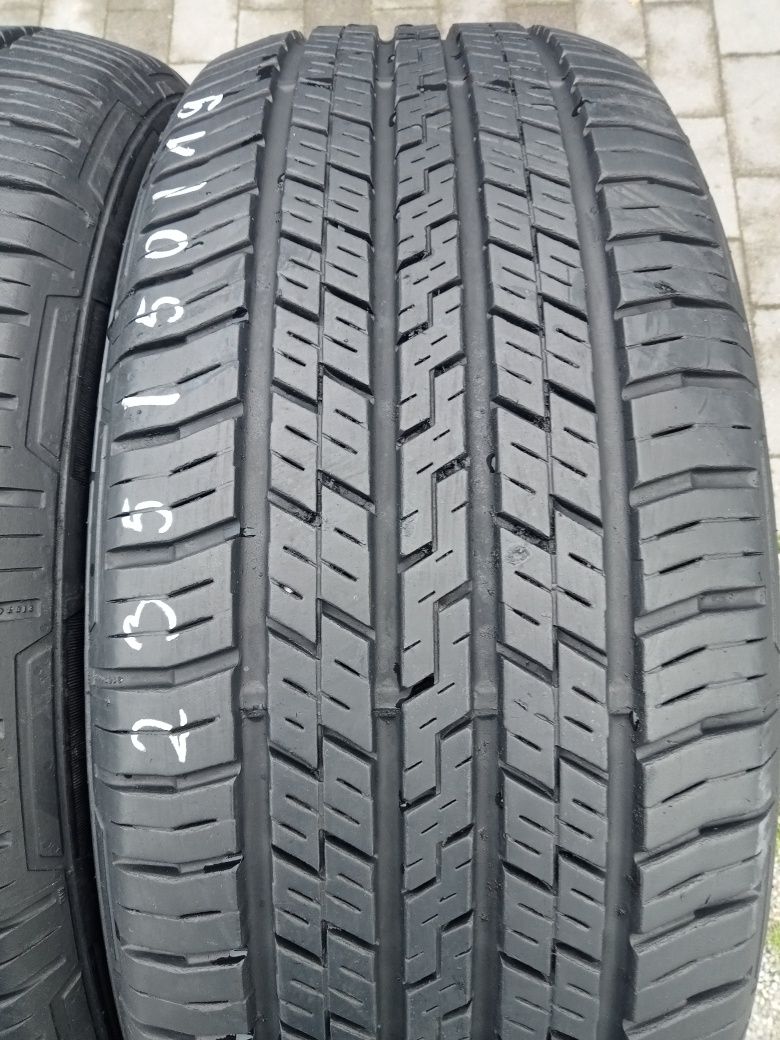 2x Opony Używane Całoroczne 235/50R19 Continental