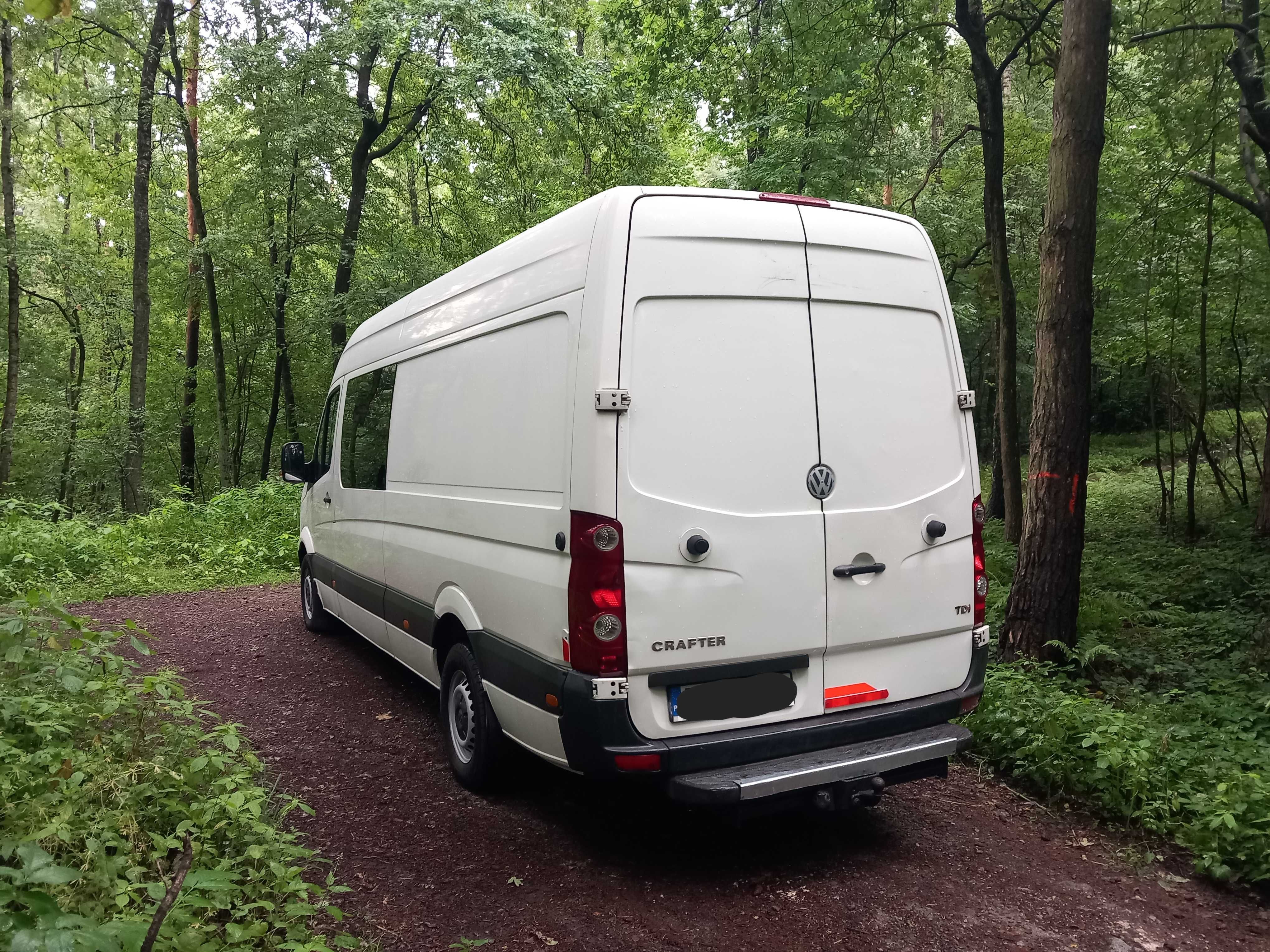 VW/Crafter/MAXI/7 Osób/2.5TDI/Climatronic/Tempomat/Bez Korozji/OKAZJA