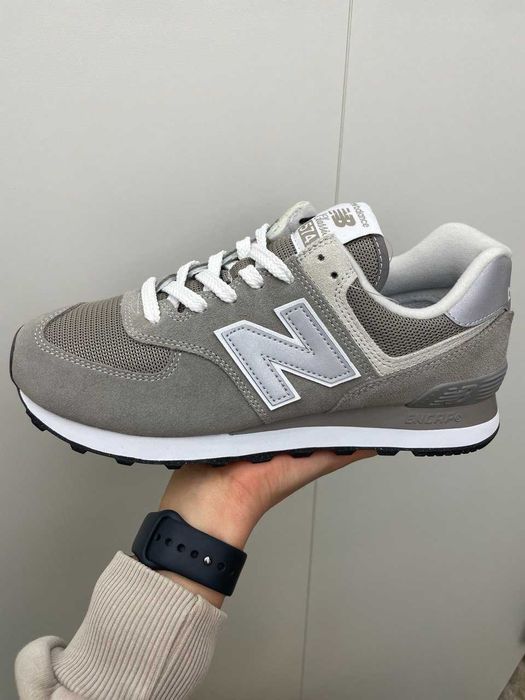 Кросівки New Balance 574 Classic GL Grey with White (оригінал)