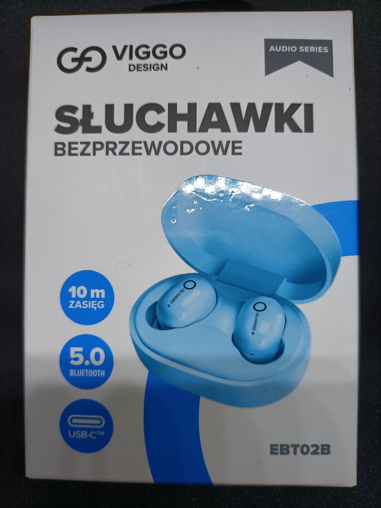 Słuchawki bezprzewodowe, bluetooth Viggo Design