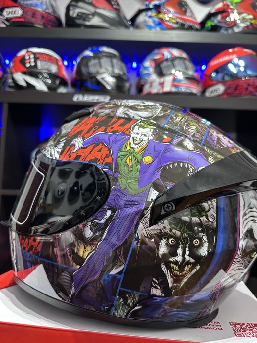 Capacete jockey  NOVO ediçao DC coringa