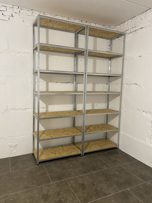 Стелаж в підвал  металевий Гараж балкон кладова СТО комора полиці