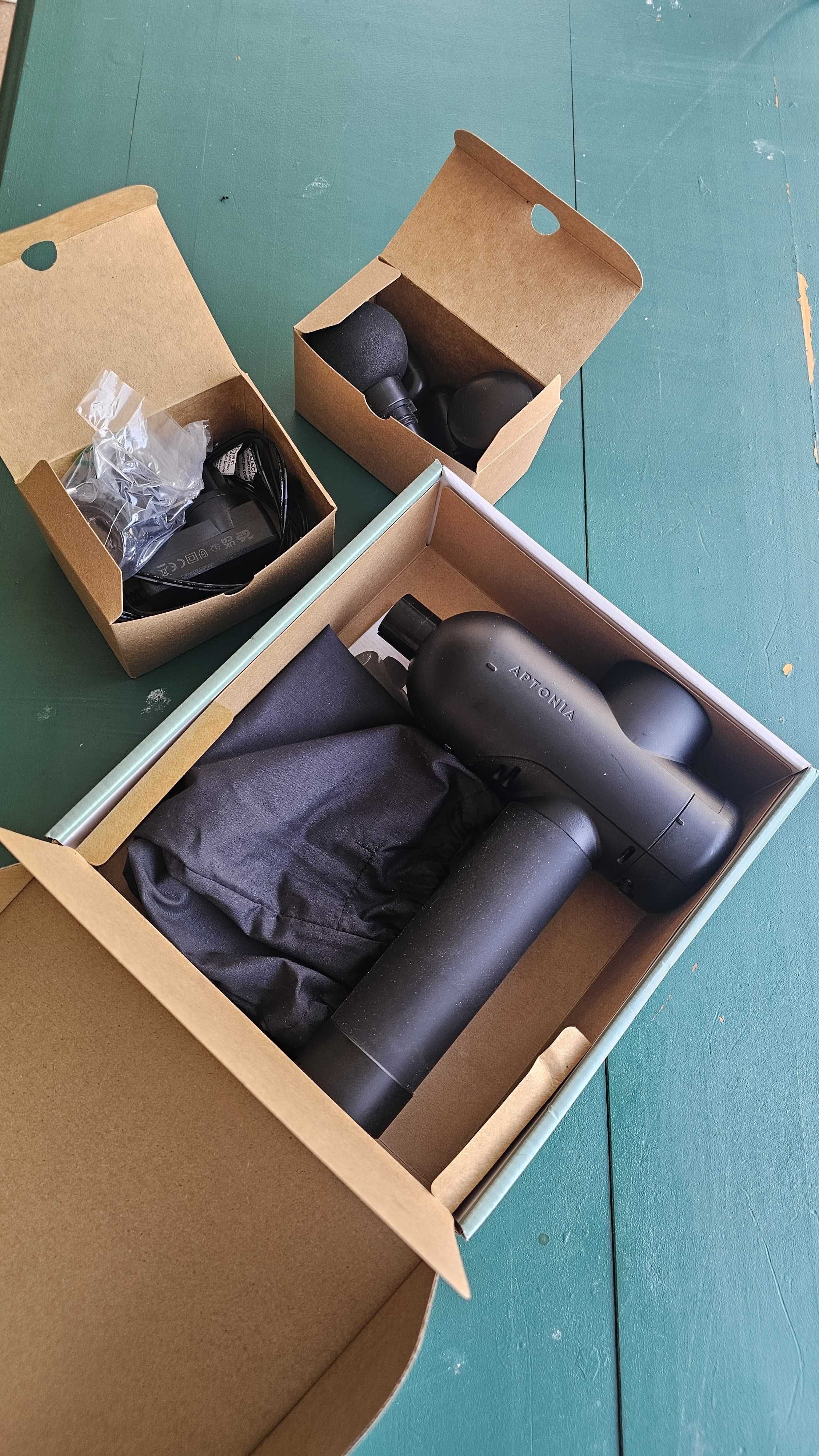 Pistola de Massagem Decathlon na caixa com garantia