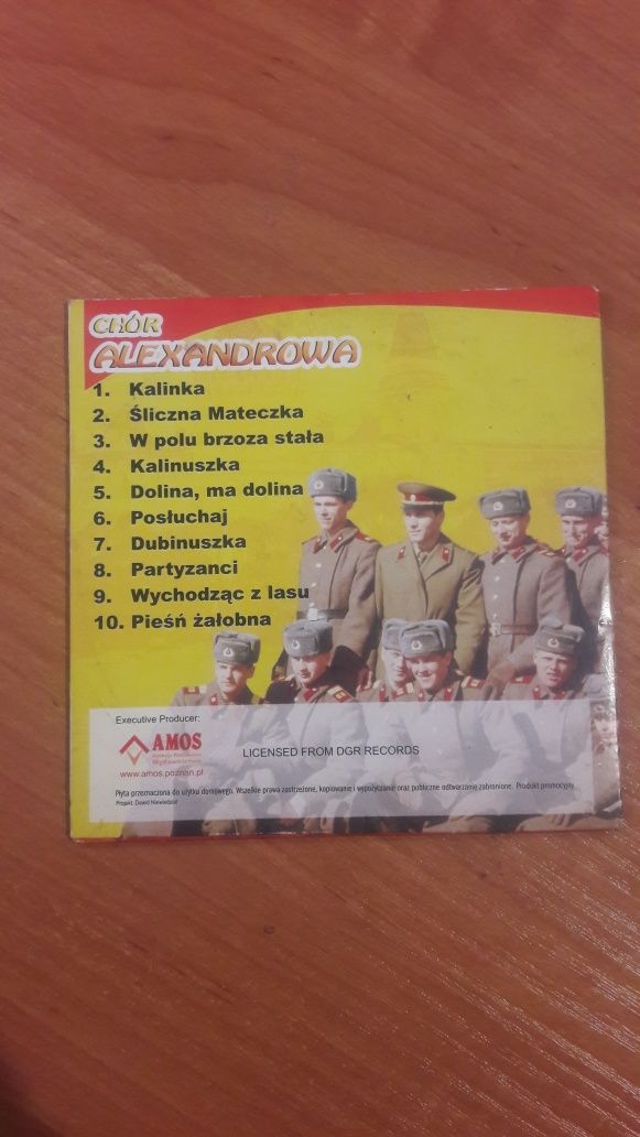 Chór Aleksandrowa Płyta CD