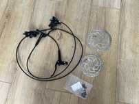 Hamulce hydrauliczne P+T Shimano MT200 + tarcze i śruby!