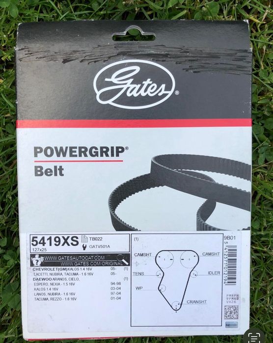 Ремінь ГРМ Daewoo Nexia Chevrolet Power grip 5419 XS