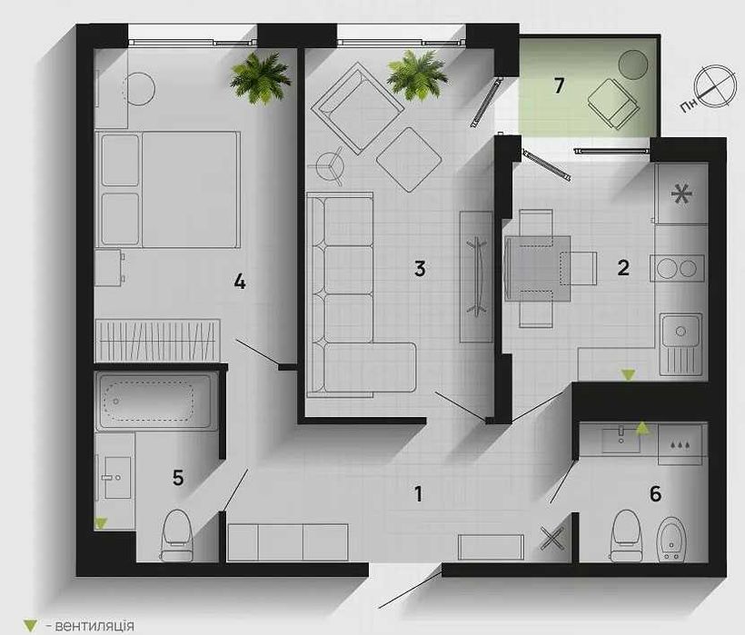 ВИГІДНА ЦІНА! Продаж 2к квартири в ЖК від Благо, Паркова алея