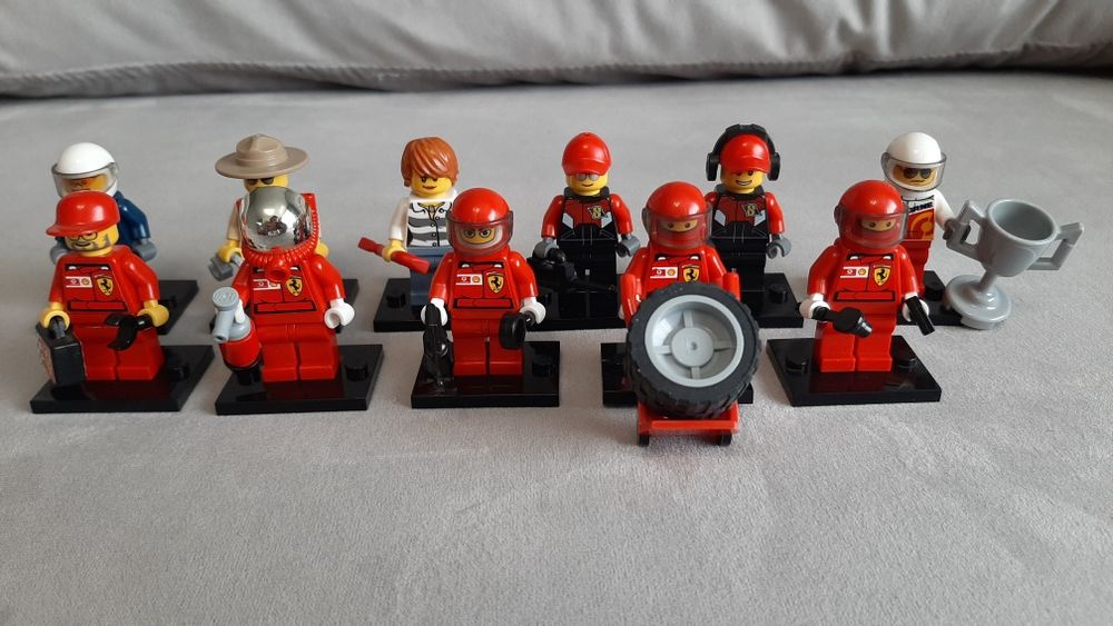 LEGO фигурки (ориг.) с наборов CITY и F1