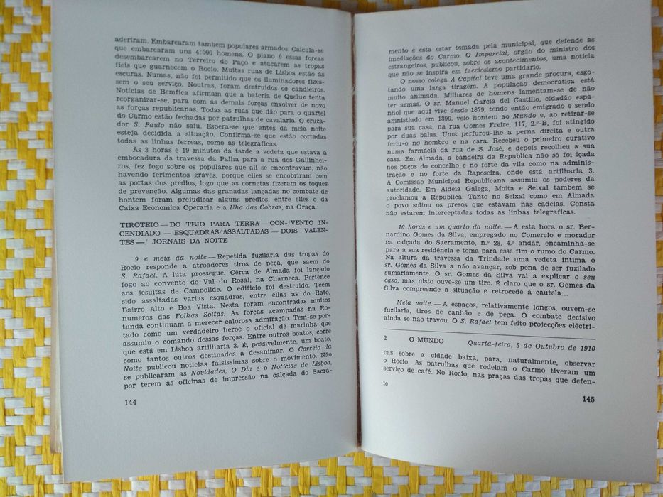 UM JORNAL NA REVOLUÇÃO
O Mundo de 5 de Outubro de 1910
