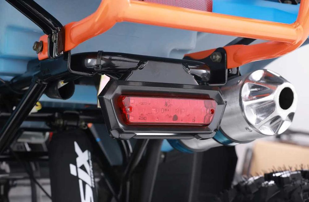 Quad ASIX HUNTER 125cc wsteczny 8 cali półautomat 7,5km dla dzieci
