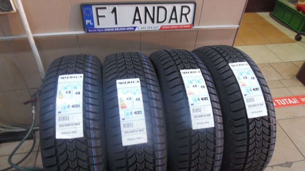 205/60R16 DĘBICA FRIGO HP 2 , XL , Nowe Dobre Opony Zimowe - ANDAR