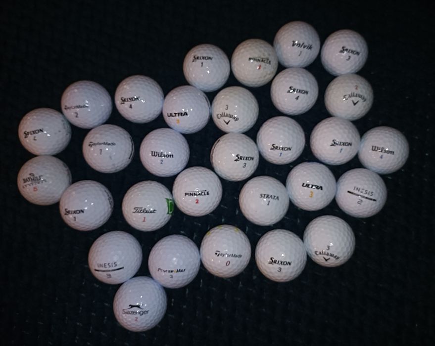 Piłki golfowe profesjonalne - 30 sztuk