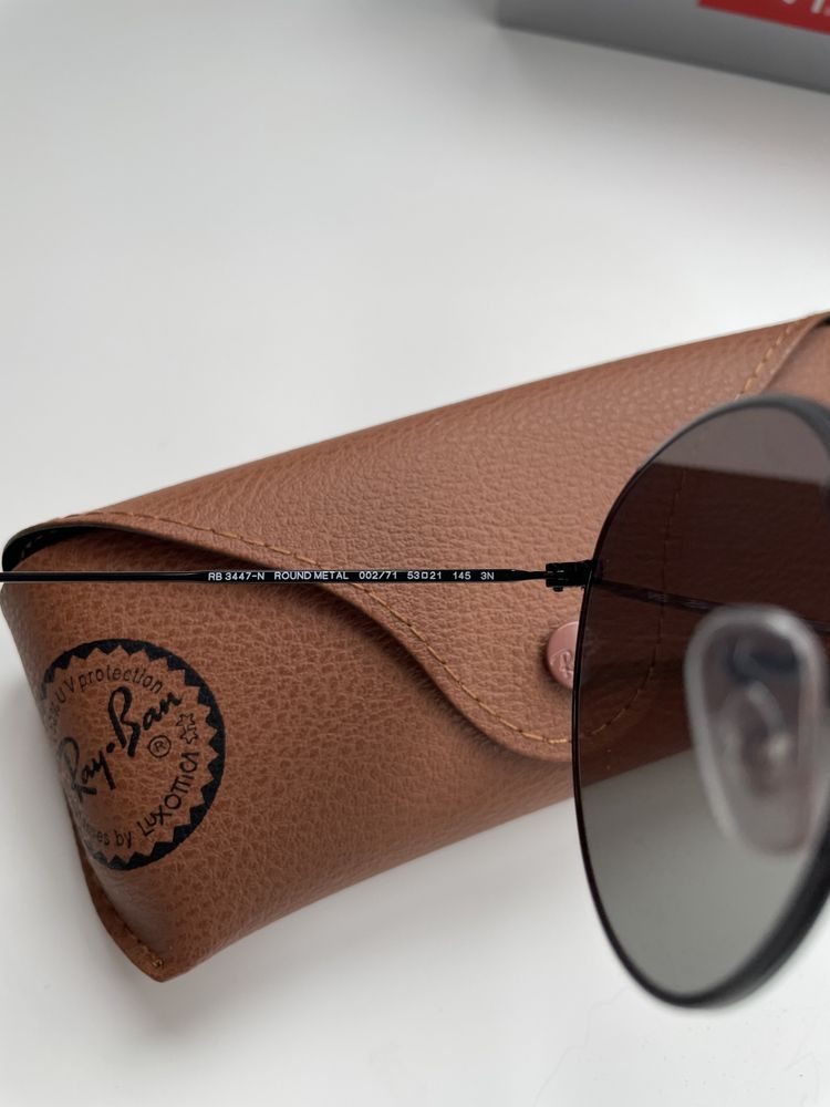 Сонцезахисні окуляри Ray-Ban ROUND METAL RB 3447N 002/71 A