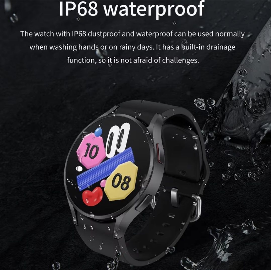 Смарт-часы Samsung Galaxy Watch 6 44 mm Classic Black