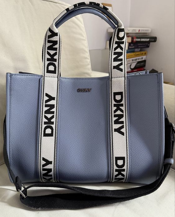 DKNY torebka shopper piekny kolor JAK NOWA