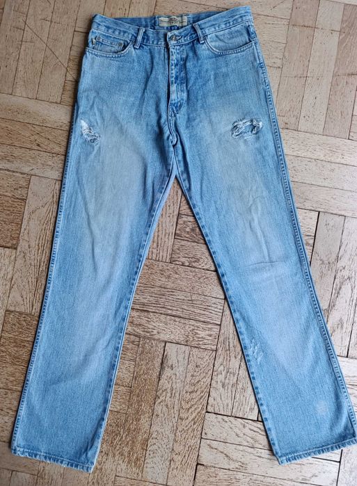 Spodnie męskie dżinsy Men's jeans twenty one vintage rozm.33 34 blue
