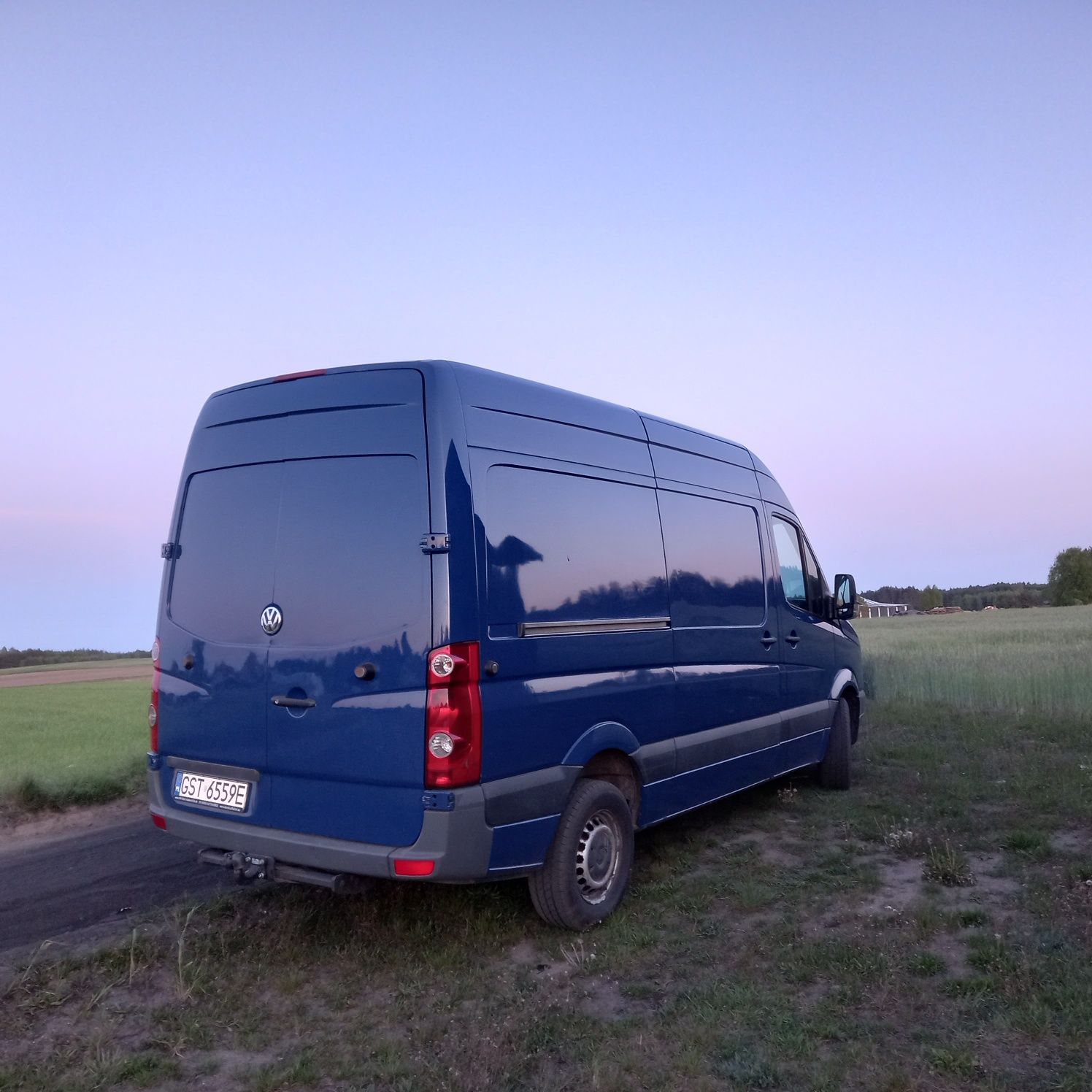 VW Crafter 2.5Tdi klimą tempomat hak 2011r