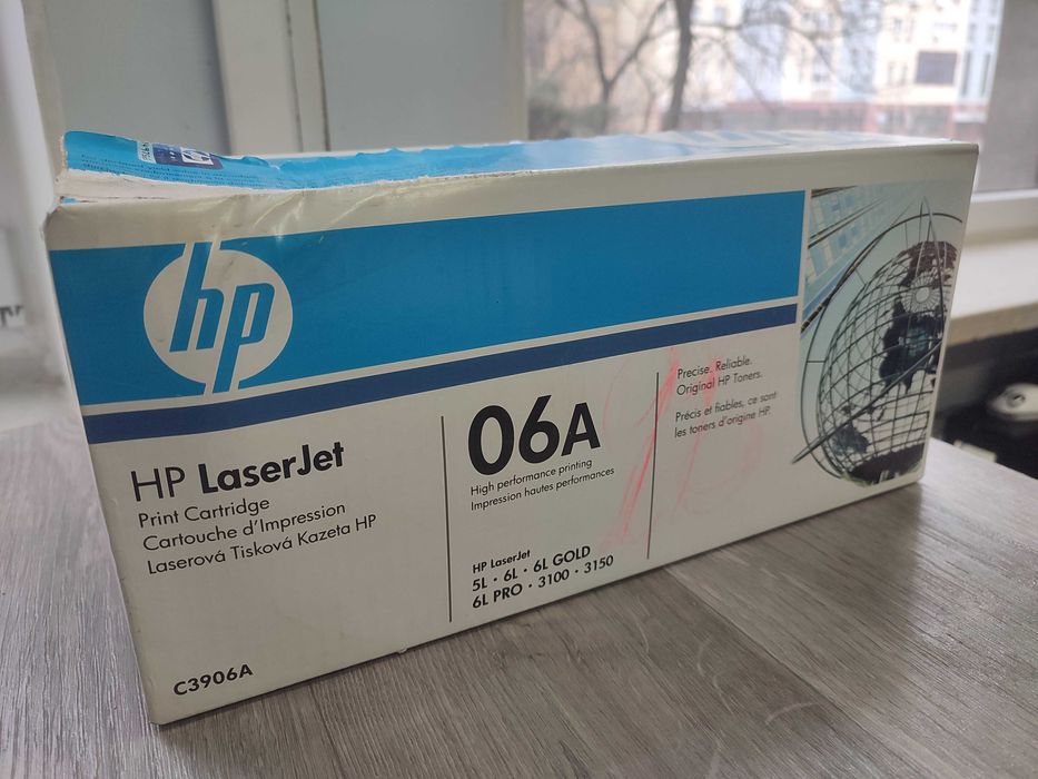 Картридж HP laserjet 06A C3906A оригінал