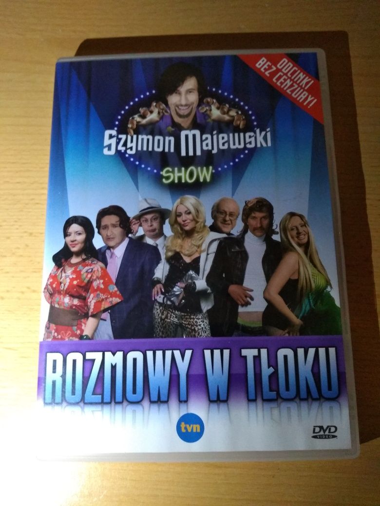 2 płyty DVD Rozmowy w Tłoku Szymon Majewski Show