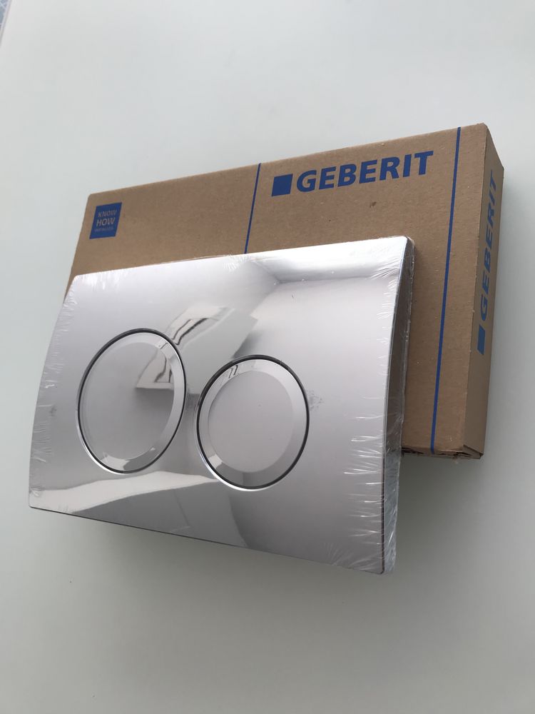 Geberit Duofix iнсталяція для підвісного унітазу з хромованою кнопкою